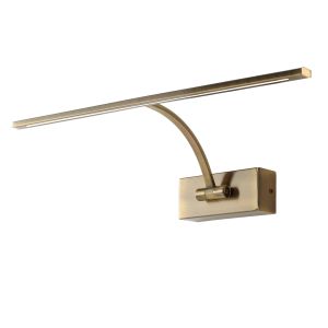 Aplique LED "dali" para quadros, 8w, 2700k, bronze envelhecido