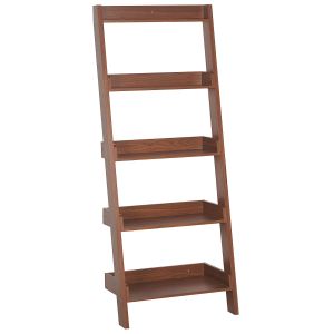 Estante com 5 prateleiras mobile trio 167 cm castanho escuro