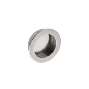 Puxador,butido, zamac, com 50 mm de diâmetro
