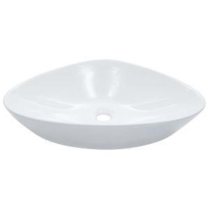 Lavatório 58,5x39x14 cm cerâmica branco