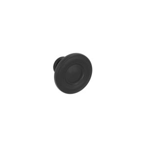 Maçaneta para móveis em zamac 35 mm diam preto