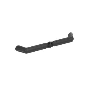 Puxador para mobiliário, zamac, dist  furos 128 mm, preto,balagem  6