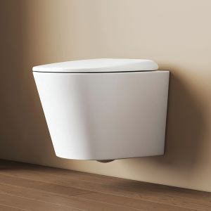 Emke sanitário suspenso compacto sem aro 360x365x490 mm branco