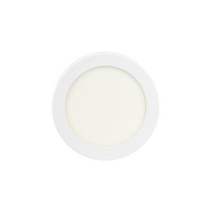 Downlight LED embutir redondo nuva mini 12w 1700lm cromo secom