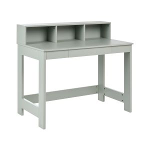 Secretária alvar 111 cm 60 cm verde claro