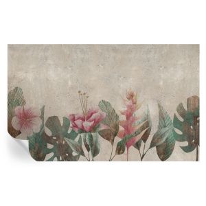 Papel de parede autocolante flora sutil 416x254 tulup