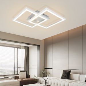 Nettlife LED luz de teto rgb regulável moderna lâmpada do quarto com