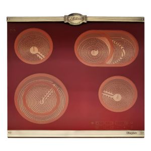 Mesa de cooperação vitrocerâmica - kaiser - empire kct 6185 rotem - 4 zonas