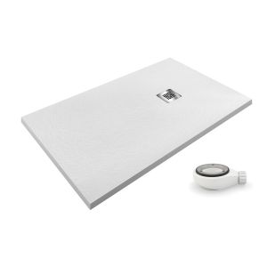 Base de duche airstone branco ral 9003 90x180