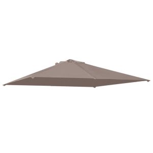 Toldo de reposição para pérgola 300x300cm poliéster color beige Outsunny
