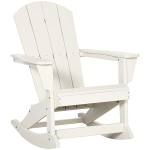 Cadeira adirondack baloiço hdpe branco 73,5x93x91,5cm