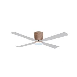 Ventoinha de teto silencioso com luz LED napur marrom ø122