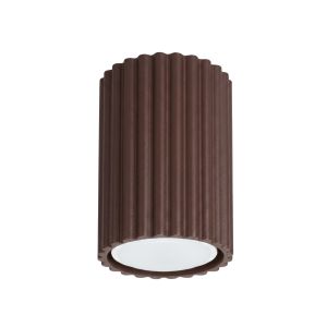 Plafons karbon 1 castanho alumínio 6.5x10x6.5cm