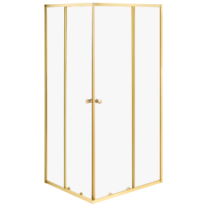Cabine de duche huapi 90 x 90 x 190 cm dourado