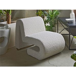 Poltrona eme com laço natural 58x85x62 cm