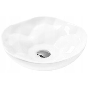 Lavatório de pousar 41x41x12 cm, branco