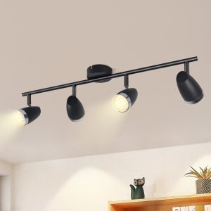 Nettlife luminária de teto LED  cinza  60x15.5