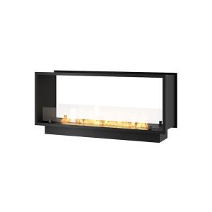 2side slim - biofireplace dupla face lareira embutida a bioetanol 120 cm