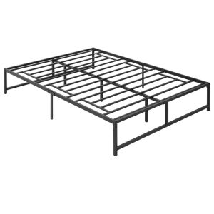 Estrutura de cama dupla de metal 141.5x195x35 cm aço Homcom, casa - quarto