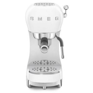 Expresso - smeg - ecf02wheu - 15 bares - sistema thermoblock - reservatório