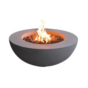 Mesa de fogo a gás lunar bowl s/acessórios elementi