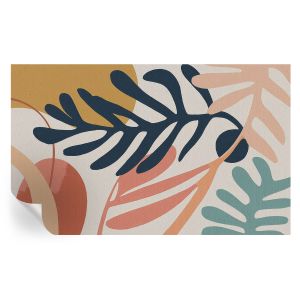 Papel de parede adesivo padrões de folhas 416x254 tulup