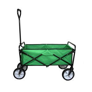 Carrinho de mão dobrável de jardim para jardinagem com capa à prova d'água