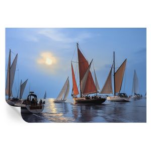Papel de parede vinílico aventura de velejar 104x152 tulup