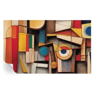 Papel de parede autocolante padrões geométricos 416x254 tulup