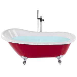 Banheira autónoma cayman 1530 x 770 mm vermelho