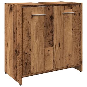 Elegante mueble de almacenamiento para baño con acabado mate