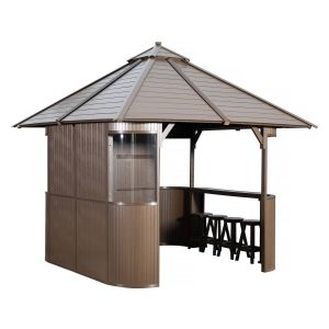 Abrigo spa "bali" - 330 x 330 x 323 cm