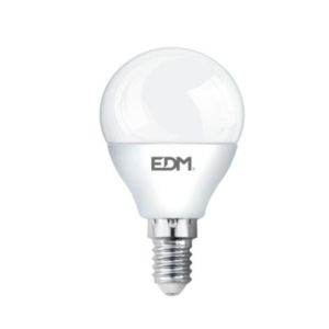 Edm 98323 | lâmpada esférica LED 5w 400 lumens e14 3200k