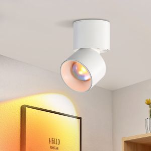 Nettlfe luminária de teto LED branco 12x8.5