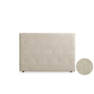 Cabeceira estofada venice aqualine 210x115x12 cm - bege torrado - moonia