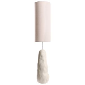 Candeeiro de pé selb cerâmica creme claro