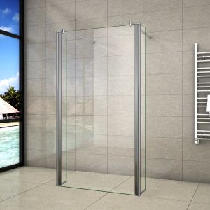 Painel de duche,lateral giratorio de 30cm,barra 70-120cm(109.5-163.7)x200cm