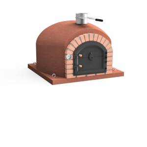 Forno de construção exterior a lenha gran canária bordéus - 100x100x65 cm