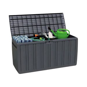 Baú externo 270 litros de resina 117x45,5x57cm Thinia Home
