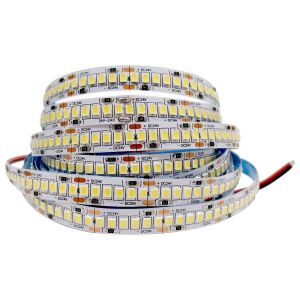 Fita LED 24v 1200 LEDs, 18w/m smd2835, luz fria 6000k, 9000 lm, 10mm