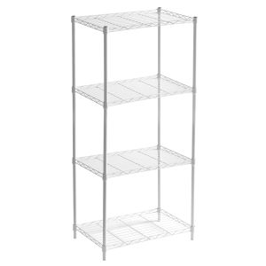 Estante com grelha 56x35x120 cm catter house klaus 120 branca (até 140