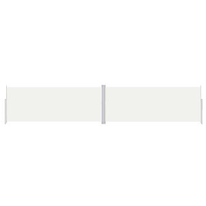 Toldo lateral retrátil 200x1000 cm cor creme