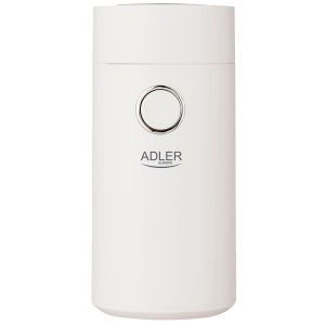 Moinho de café, sementes, especiarias e nozes adler ad4446-ws branco 150w