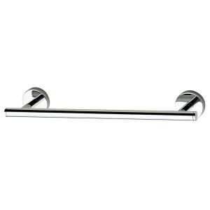Kibath barra de toalha med 30cm, cromado polido, aço inoxidável