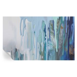 Papel parede adesivo cascatas azuis 416x254 tulup