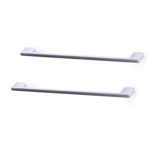 Rei | 2 puxadores modernos cc modelo 541a de 192 mm em cromo fosco