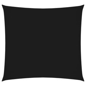 Para-sol estilo vela tecido oxford quadrado 4x4 m preto