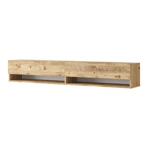 Suporte para tv laitila aglomerado 180x32x30 cm carvalho rústico  [en.casa]