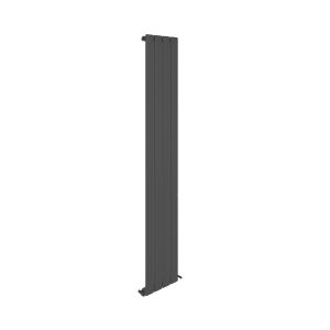 Radiador toalheiro de água olimpo antracita 1800x309mm