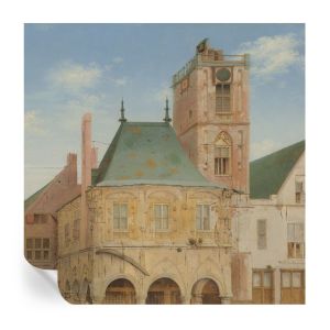 Papel de parede vinílico prefeitura histórica 250x250 tulup